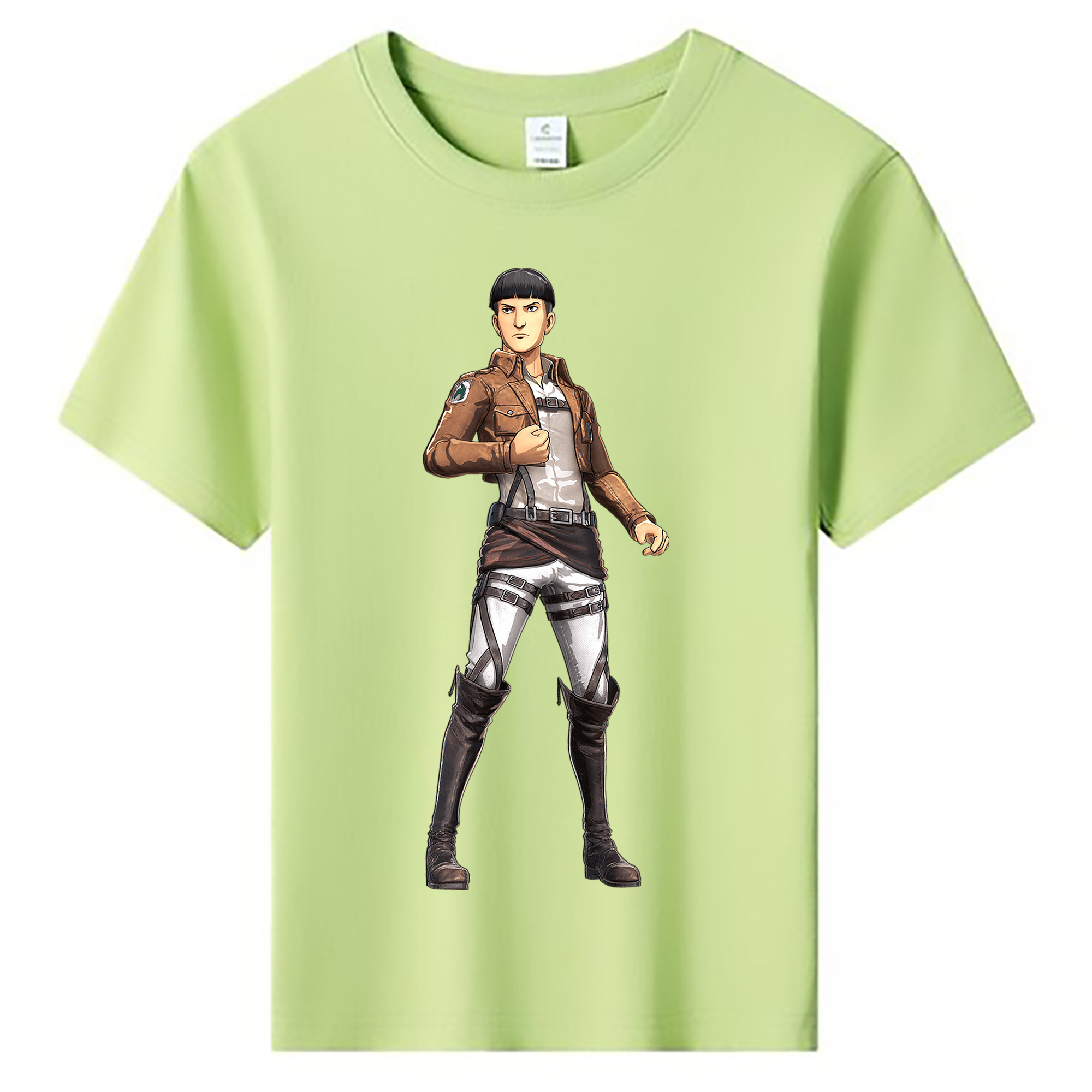 （画像用） 進撃の巨人 Attack on Titan 綿100％キッズTシャツ（フロントプリント）